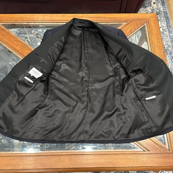 Charles Tyrwhitt Navy Blue Tuxedo - Picture 3 of 9